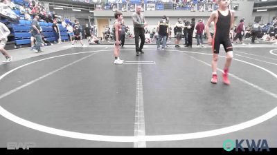 64 lbs Rr Rnd 4 - Frank Petro, Cowboy Wrestling Club vs Oakley Blood, Watonga Youth Wrestling