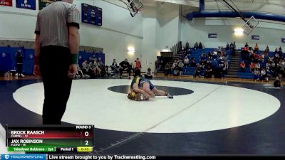 102 lbs Round 3 (4 Team) - Brock Raasch, Carmel vs Jax Robinson, Floyd