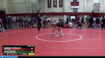 136 lbs Semifinal - Grace Miller, Gray Harbor College vs Candice Corralejo, UNATTACHED