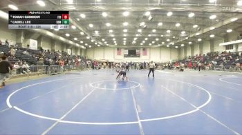 125 lbs Semifinal - Cadell Lee, USMAPS vs Tomah Gummow, Ithaca