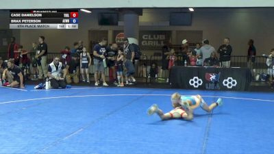 62 lbs 5th Place Match - Case Danielson, Texas Elite vs Brax Peterson, Athlos Wrestling