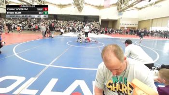68-M lbs Round Of 16 - Johnny Goffredo, The Hunt Wrestling Club vs Tyson Beam, Wolfgang