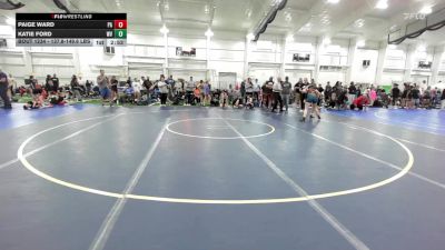 137.8-149.6 lbs Round Of 16 - Paige Ward, PA vs Katie Ford, WV