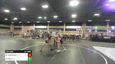 165 lbs Consi Of 32 #1 - Maximus Stevenson, Hesperia HS vs Nathan Paul, Wasco Youth Wrestling