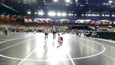 138 lbs Quarterfinal - James Sievers, Social Circle vs Mikale Lynch, Hartsville