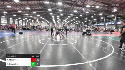 132 lbs Rr Rnd 3 - Michael Milke, Triumph Black vs Griffin Stewart, Mavericks Wrestling