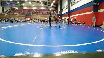 92 lbs Consolation - Ej Turner Jr, HURRICANE WRESTLING ACADEMY vs Price Cunningham, Barnsdall Youth Wrestling