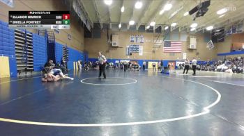 110lbs Cons. Round 10 - Ellanor Nimrick, Gig Harbor (Girls) vs Briella Portrey, Mead (Girls)