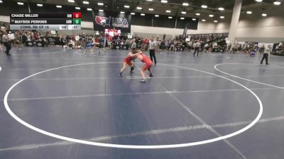 113 lbs Cons. Rd Of 16 - Maysen Perkins, Greater Heights Wrestling vs Chase Miller, Immortal Athletics WC