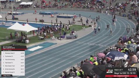 2026 AAU Junior Olympic Games - Youth Boys' 4x100m Relay, Semi-Finals 5 - Age 15-16