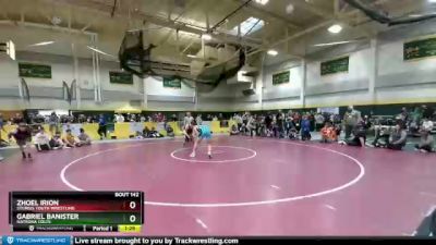 160 lbs Semifinal - Gabriel Banister, Natrona Colts vs Zhoel Irion, Sturgis Youth Wrestling