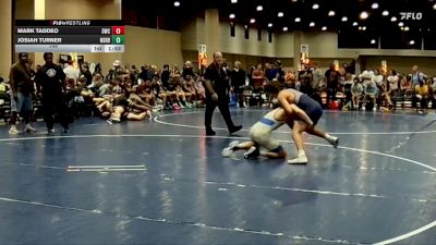 138 lbs Round 2 (6 Team) - Mark Taddeo, Spartan WC vs Josiah Turner, North Shelby Regulators Blue