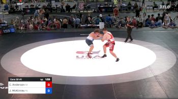 285 lbs Cons 32 #1 - Cyrus Anderson, Arkansas vs Jace McKinney, Pennsylvania