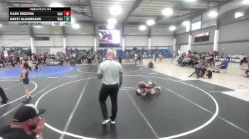 62 lbs Consi Of 8 #2 - Kash DeZonia, BlackCat WC vs Brett Altamirano, Tucson Pride WC