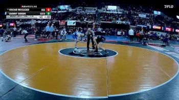 AA - 118 lbs Champ. Round 1 - Oscar McClead, Missoula Sentinel vs Danny Green, Billings Skyview