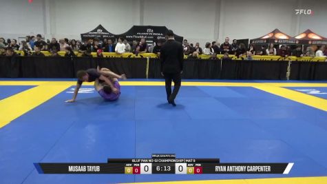 Ryan Anthony Carpenter vs Musaab Tayub 2026 Pan IBJJF Jiu-Jitsu No-Gi Championship