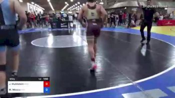 85 kg Consolation - Joseph Muhlstein, Pinnacle Wrestling Club vs Michael Mocco, ATT/Mocco Wrestling Academy