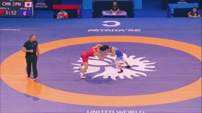74 kg Qualif. - Batuqinggele Batuqinggele, China vs Yoshinosuke Aoyagi, Japan