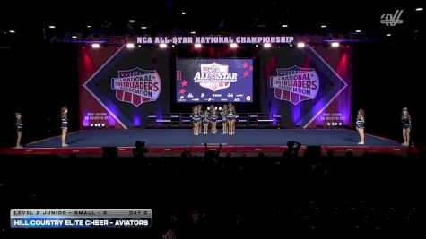 Hill Country Elite Cheer - Aviators [2026 L2 Junior - Small - B Day 2] 2026 NCA All-Star National Championship