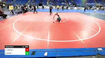 132 lbs Consolation - Christian Colman, Pennsylvania vs Skylar Smith, Texas