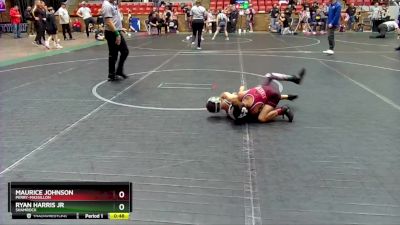 56 lbs Quarterfinal - Ryan Harris Jr, Shamrock vs Maurice Johnson, Perry-massillon