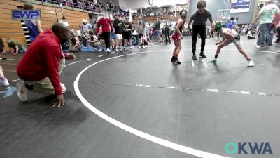 67 lbs Quarterfinal - Brecken Gardner, Blanchard Wrestling Club vs Dawson Long, Standfast