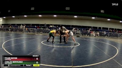 138 lbs Round 1 - Tyler Royer, Cape Fear vs Carlos Bermudez, Pine Forest