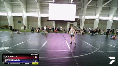 87 lbs Quarterfinal - Cade Ruckle, NV vs Karver Peasley, WA