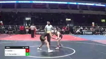 130 lbs Consi Of 4 - Piper Cadden, Valiant College Prep vs Skyla Philpot-Fernandez, Gold Rush