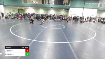 70 lbs Round Of 16 - Jaxsen Bailey, CT vs Lyric Hetzer, OH