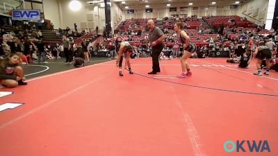 110 lbs Rr Rnd 3 - Josie Penn, Sisters On The Mat Purple vs Allie Skidmore, Husky Girls