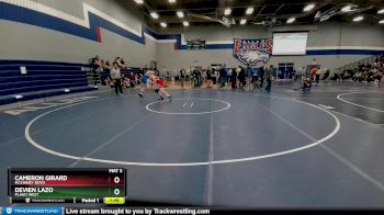 165 lbs Quarterfinal - Cameron Girard, McKinney Boyd vs Devien Lazo, Plano West