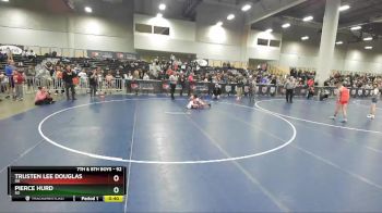 92 lbs Semifinal - Trusten Lee Douglas, OK vs Pierce Hurd, SD