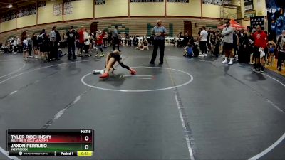 72 lbs 1st Place Match - Tyler Ribchinsky, All I See Is Gold Academy vs Jaxon Perruso, West Essex