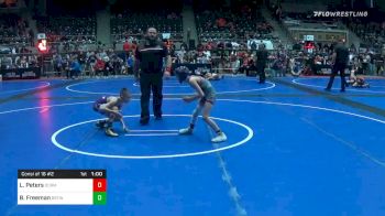 64 lbs Consolation - Lucas Peters, Daniel Cormier Wrestling vs Braylon Freeman, Bristow