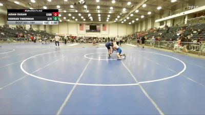 184 lbs Cons. Semi - Aidan Dugan, Merchant Marine vs Keeran Timerman, Alfred State