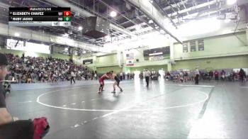 145 lbs Cons. Round 3 - Ruby Jasso, PANORAMA vs Elizabeth Chavez, Van Nuys