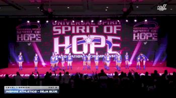 Inspire Athletics - Deja Blue [2026 L1 Senior Day 2] 2026 Spirit of Hope Grand Nationals