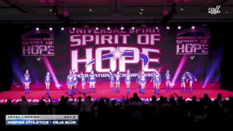 Inspire Athletics - Deja Blue [2026 L1 Senior Day 2] 2026 Spirit of Hope Grand Nationals