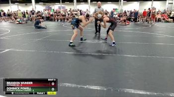 106 lbs Round 2 (6 Team) - Dominick Powell, EsteBoyz Shadow Strikers vs Brandon Wunder, Outsiders WC