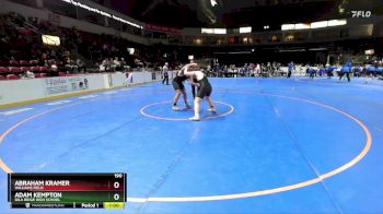 190 lbs Cons. Round 5 - Adam Kempton, Gila Ridge High School vs Abraham Kramer, Williams Field