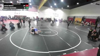 150 lbs Champ. Round 1 - Lucas Mojica, Rosemead Panther Wrestling vs Angelo Martinez, Venom WC