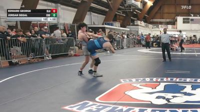 125 lbs Quarterfinal - Edward George, Blair Academy vs Jordan Segal, Edge
