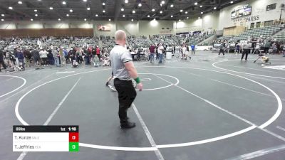 89 lbs Semifinal - Tanner Kunze, Salem Elite Mat Club vs Tyler Jeffries, Elk Grove Wr Acd