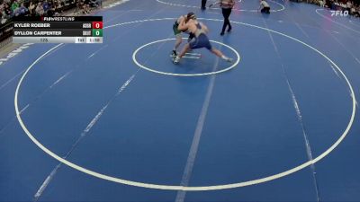 175 lbs Quarterfinals (8 Team) - Dyllon Carpenter, Omaha Skutt Catholic vs Kyler Roeber, Ashland-Greenwood