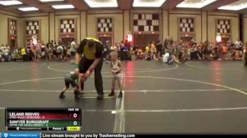 38 lbs Round 2 (6 Team) - Leland Reeves, Steel Valley Renegades vs Sawyer Burggraff, Upper Twp Green Hornets