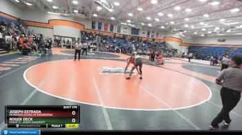 165 lbs Cons. Round 3 - Joseph Estrada, Milwaukee School Of Engineering vs Roger Deck, Mount St. Joseph University