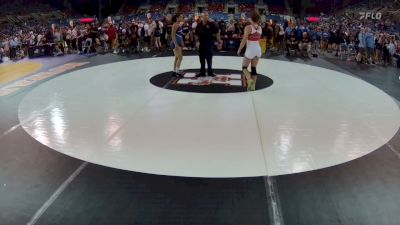 118 lbs Cons 32 #1 - Rhys Bernier, CO vs Lillian Hulegaard, WA