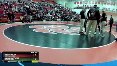 144 lbs 3rd Place Match - Danny Beckett, Medina Buckeye vs Aidan Milam, Olentangy Liberty