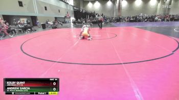 126C Semifinal - Andrew Garcia, St. Pius X (Kansas City) vs Kolby Quint, Arkansas City HS